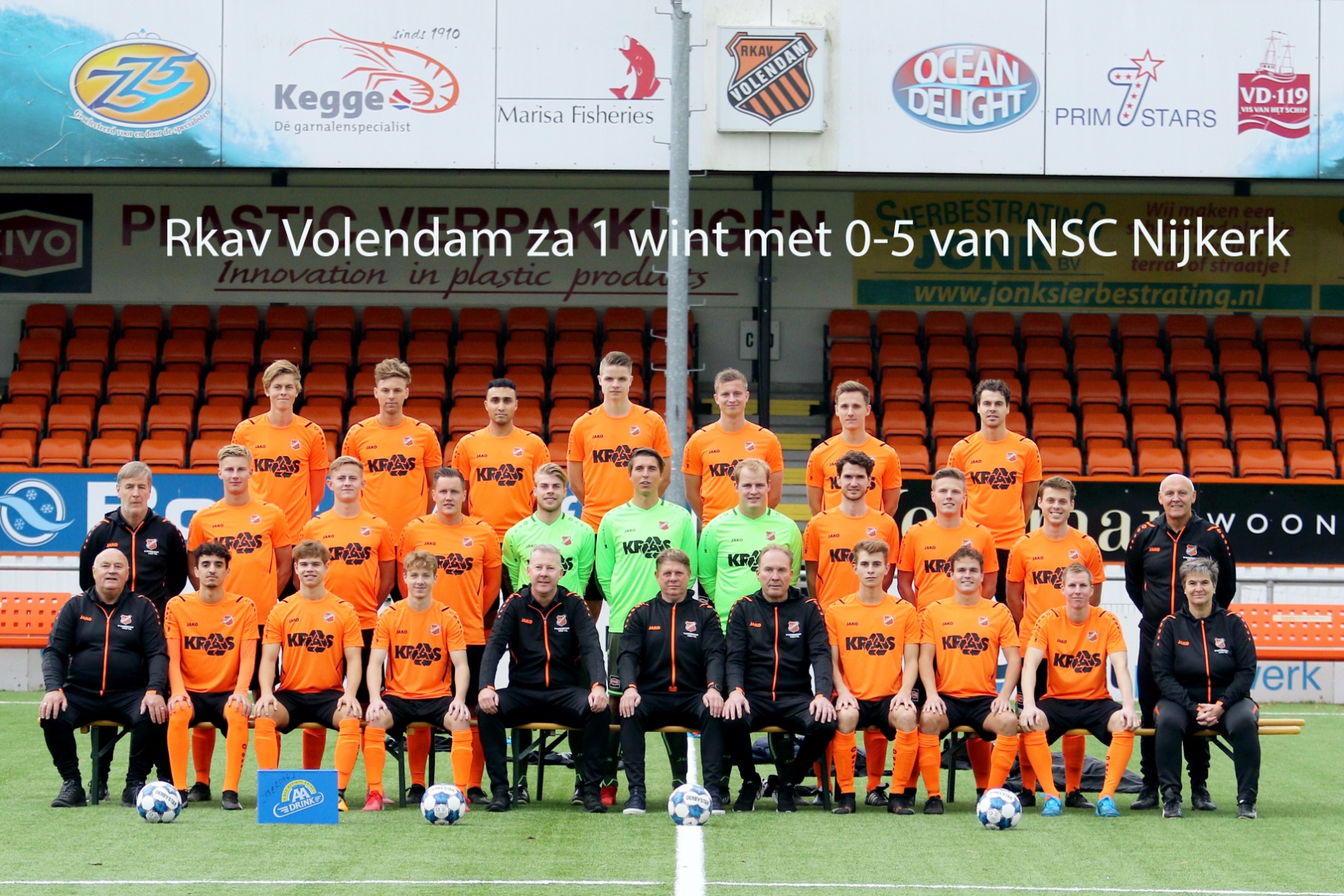 RKAV Volendam ZA1 periode kampioen