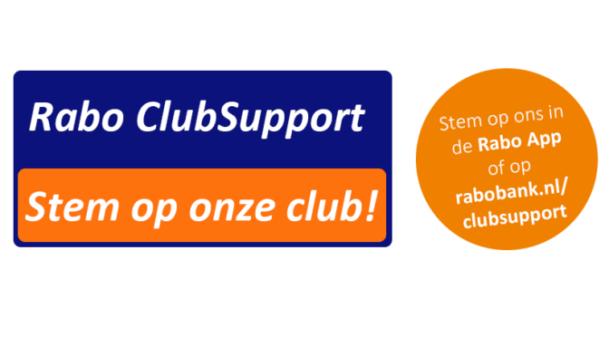 RABO ClubSupport stem op de RKAV Volendam. Bedankt alvast