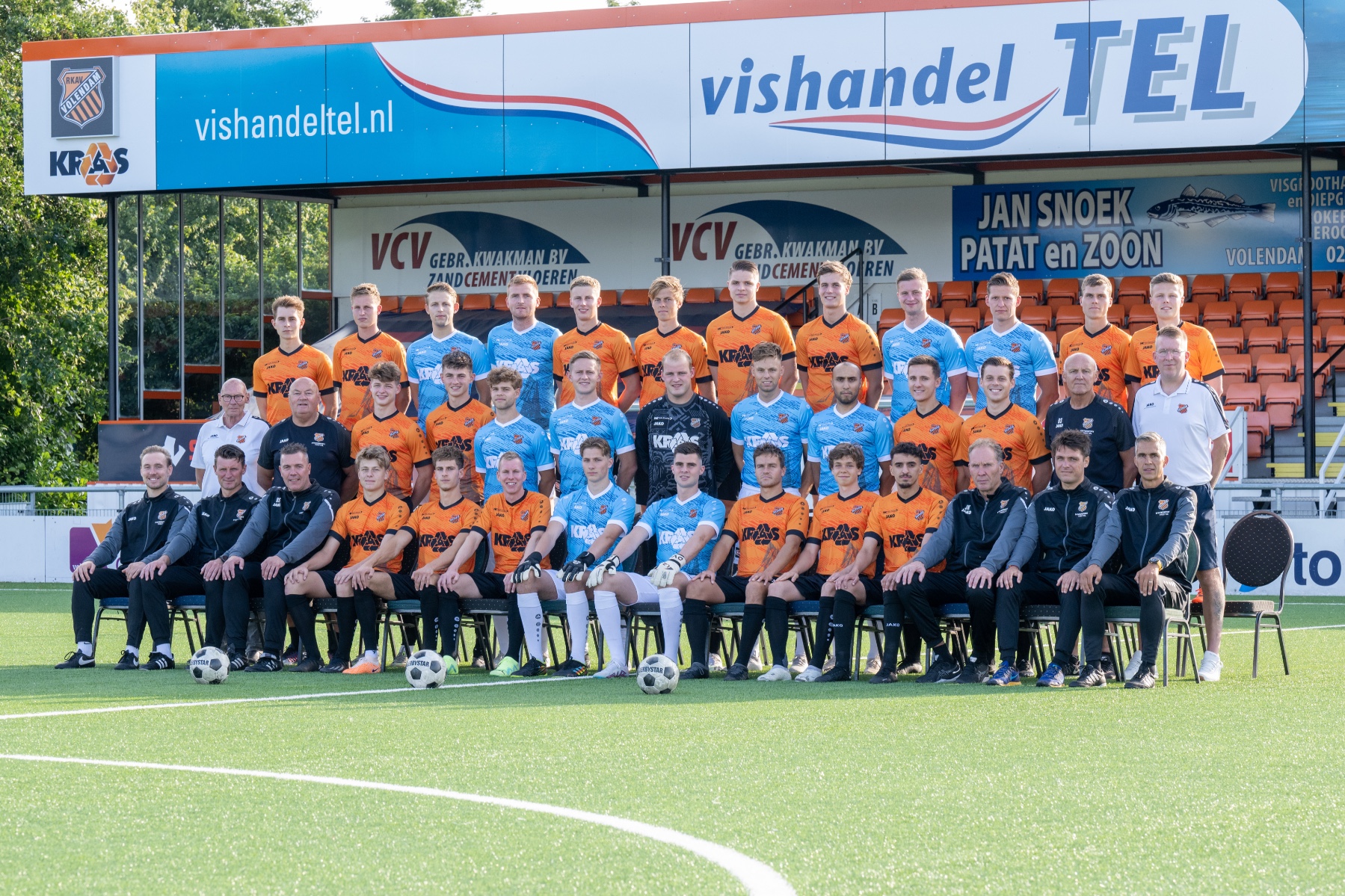 RKAV Volendam verliest na zes wedstrijden ongeslagen te zijn