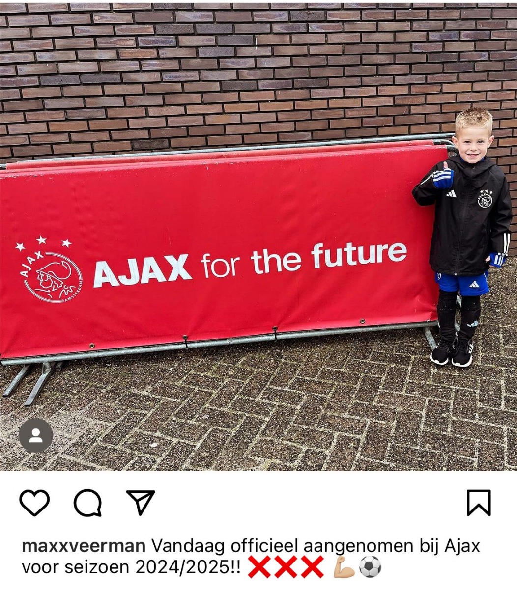 Max Veerman naar Ajax