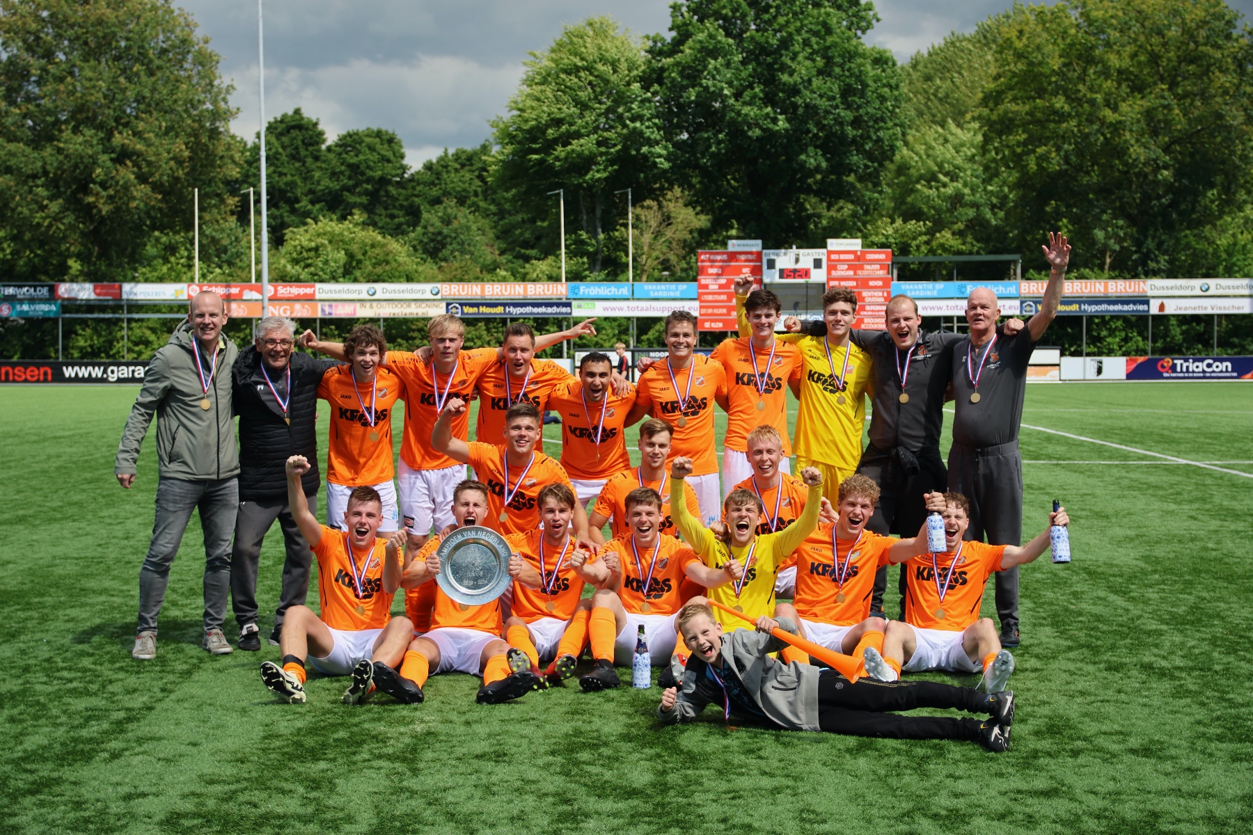 Rkav Volendam za 2 Nederlands Kampioen Reserve Hoofdklasse