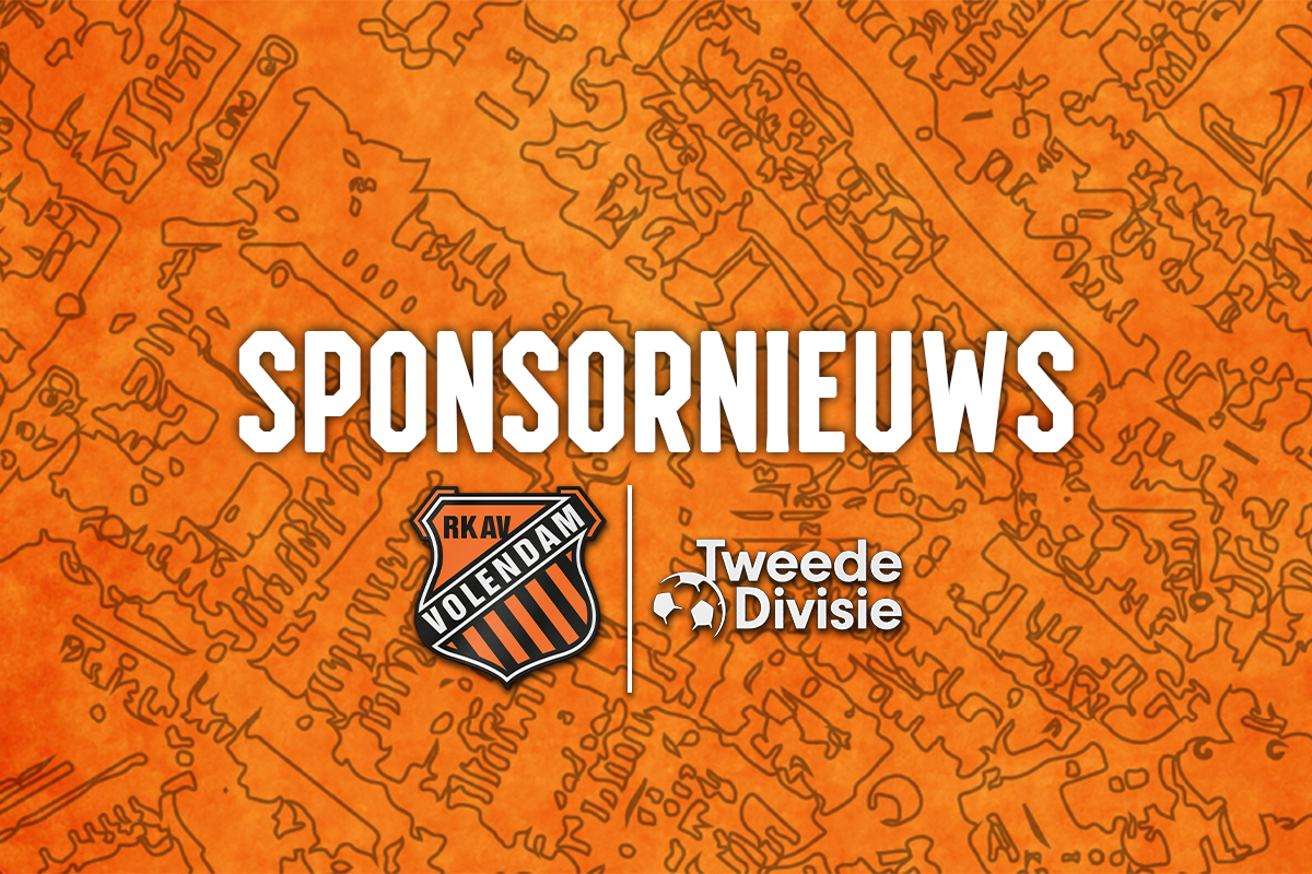 Jan Smit verlengt sponsorcontract RKAV Volendam met twee jaar