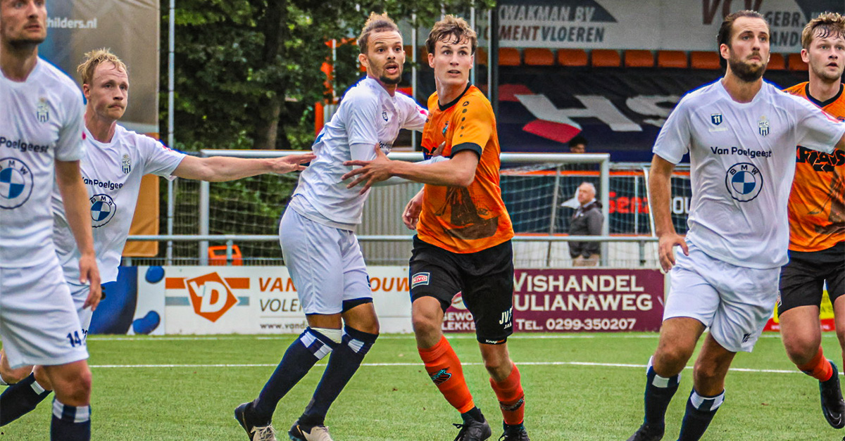 RKAV Volendam geslaagd voor eerste test tegen HFC