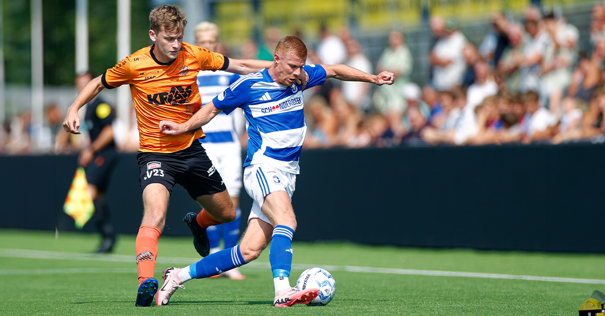 SV Spakenburg blijkt in tweede helft tóch maatje te groot