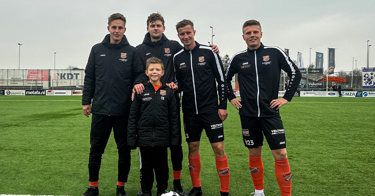 Pupil van de week RKAV Volendam - VV Katwijk: Ties Binken