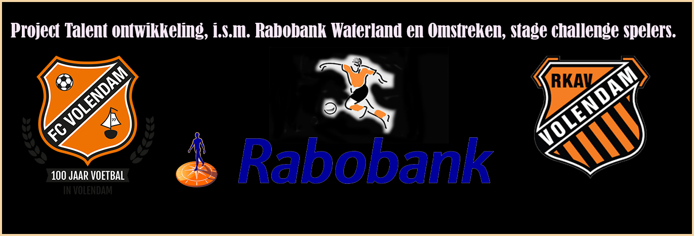Project Talent ontwikkeling, mogelijk gemaakt door Rabobank Waterland en Omstreken.