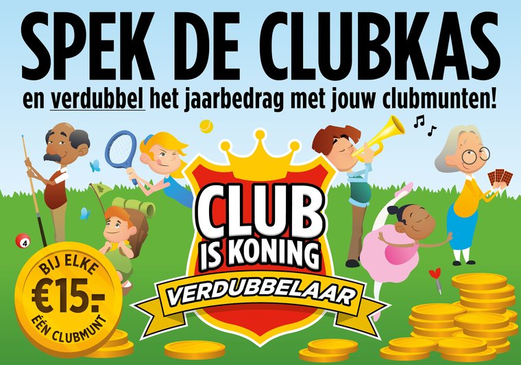 Stem op RKAV met de Vomar Club is Koning muntenactie!
