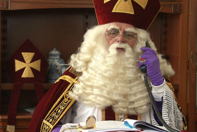 Sinterklaas op bezoek bij de Rkav Volendam