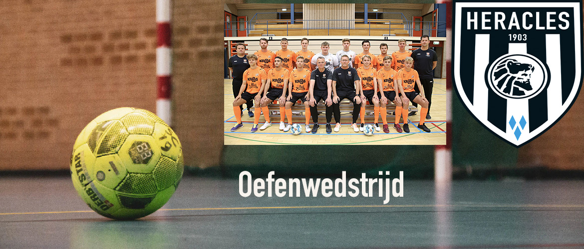 Oefenwedstrijd RKAV Volendam zaal - Heracles Almelo Futsal